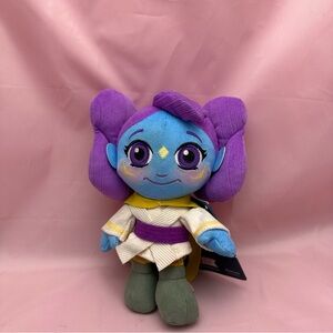 Star Wars Young Jedi Adventures Lys Stuffed Animal Plush 💜 Disney Mattel NWT